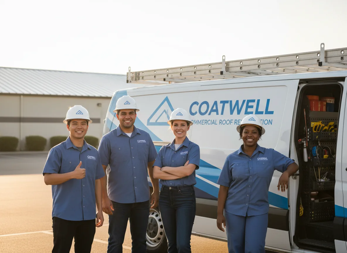 Commercial roof coating company in Lone Grove, OK